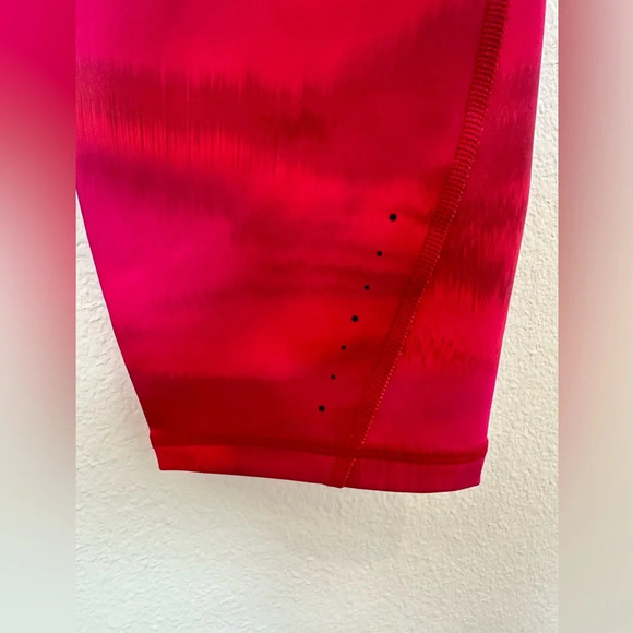 NEW ATHLETA Rainier Printed Pink Athletic‎ Leggings Tight Women's 3X - Picture 10 of 14